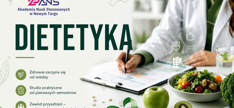 Dietetyka – zmieniaj życie na lepsze – studiuj bezpłatnie!